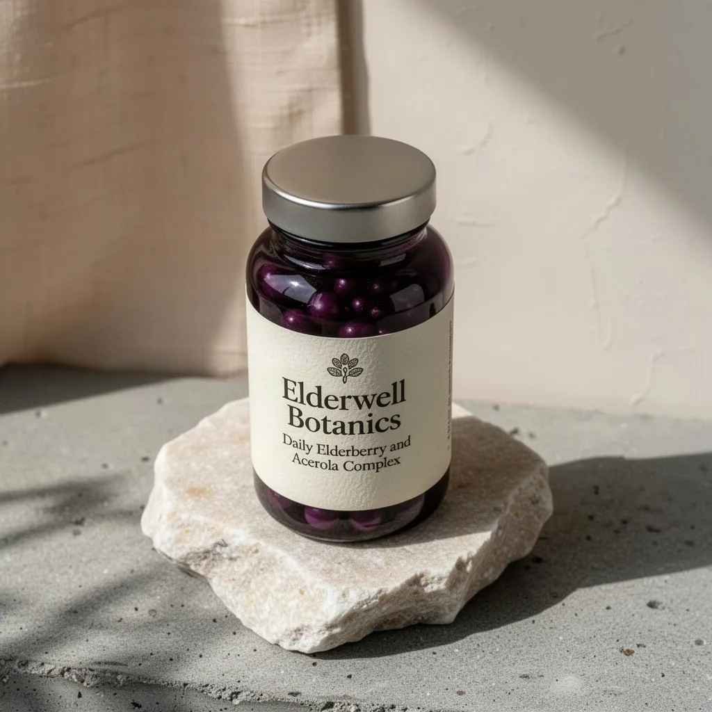 Elderwell Botanics Daily Elderberry & Acerola Complex