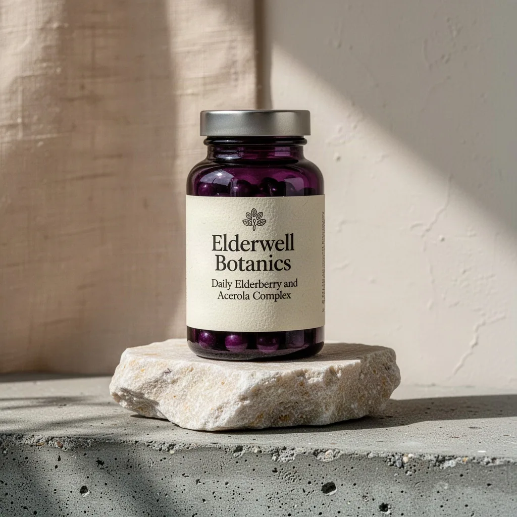 Elderwell Botanics Daily Elderberry & Acerola Complex